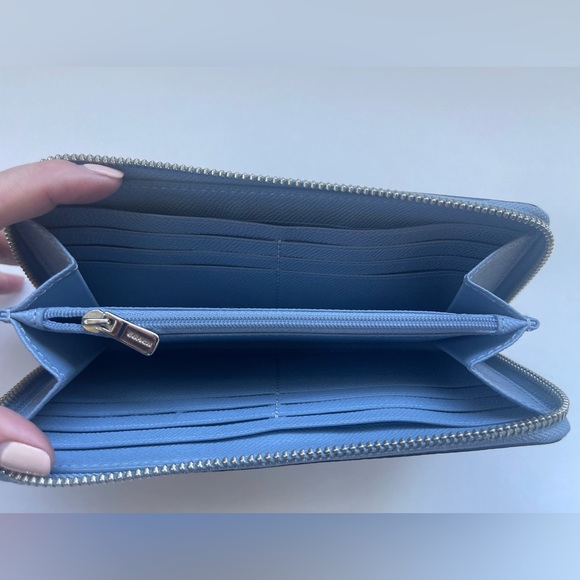 Coach Leather Accordion Zip Wallet - Picture 5 of 10